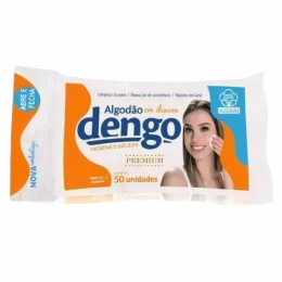 Algodão Disco - 50un 25g - Melhormed